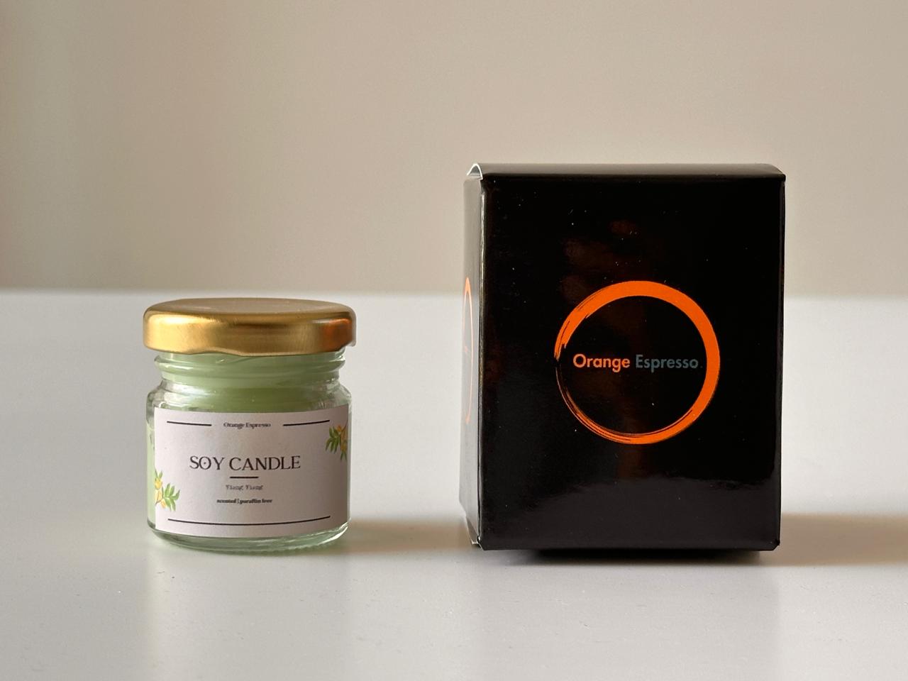 Handmade Scented Soy Candles - Ylang Ylang
