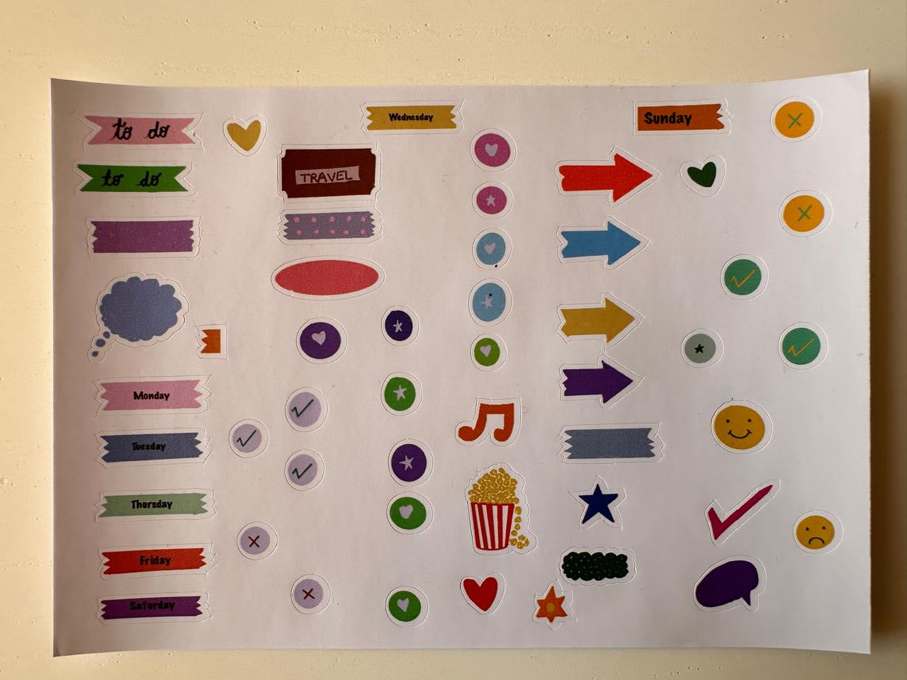 Sticker Sheet - C (Regular Size)