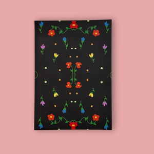 Pinned Notebook - 'Flowers at Night'