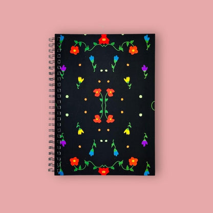 Spiral Notebook - 'Flowers at Night'