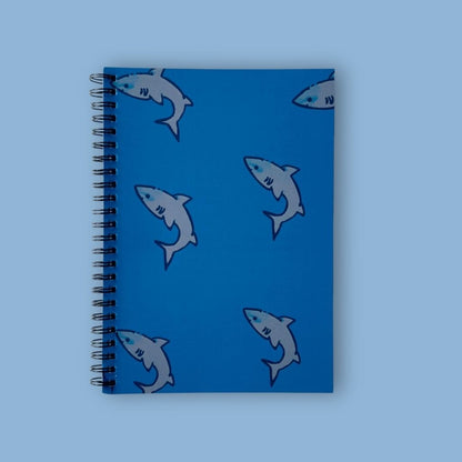 Spiral Notebook - 'Sharks in the Water'