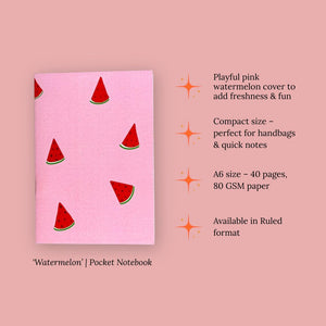 Pocket Notebook - 'Watermelons'