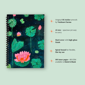 OE Atelier Spiral Notebook - 'A Moment of Calm'