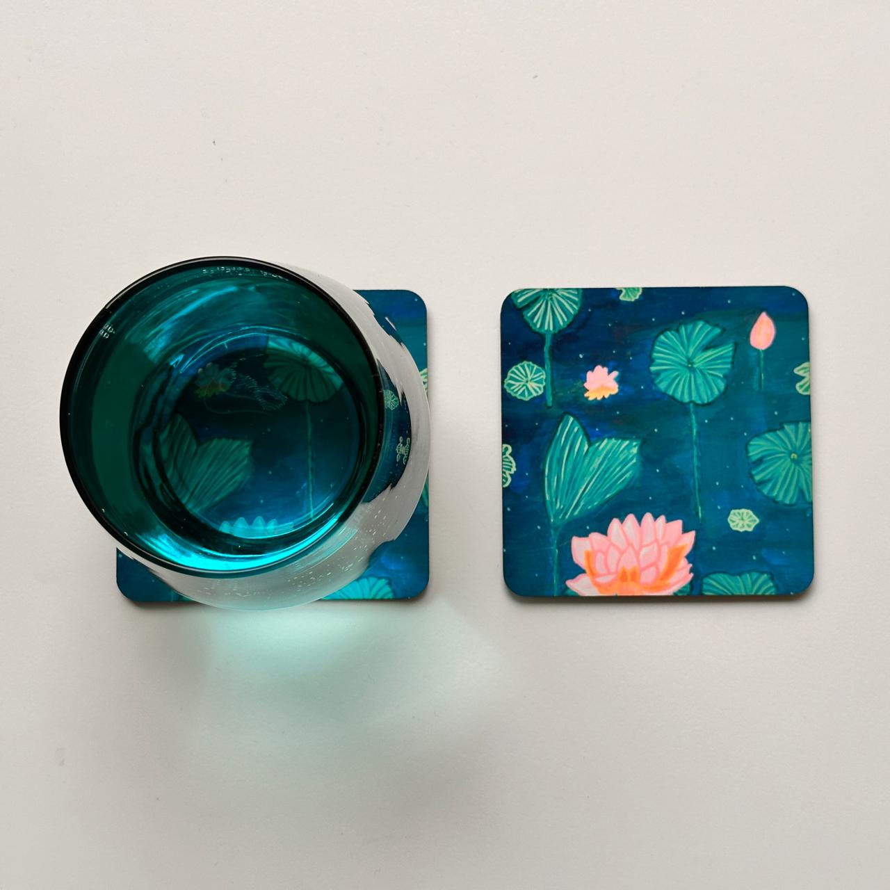 Coasters (Set of 2) - 'A Moment of Calm'
