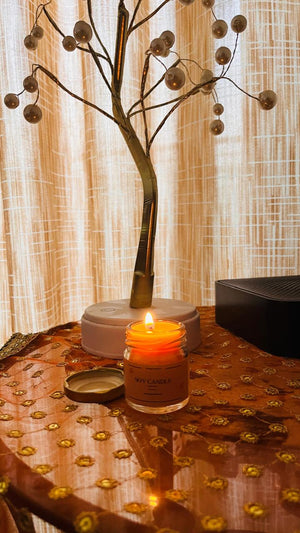 Handmade Scented Soy Candles - Orange