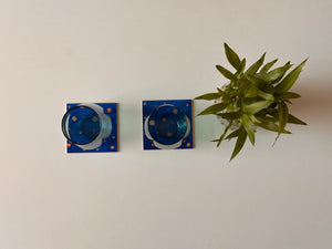 Hand Painted Coasters (Set of 2) - 'The Night Sky'
