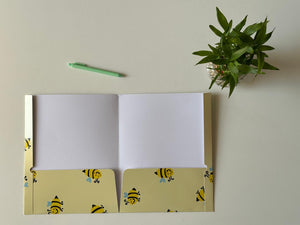 Presentation Folder (Reinforced) - 'Honey Bees'