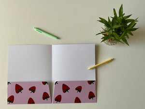 Presentation Folder (Regular) - 'Strawberries'