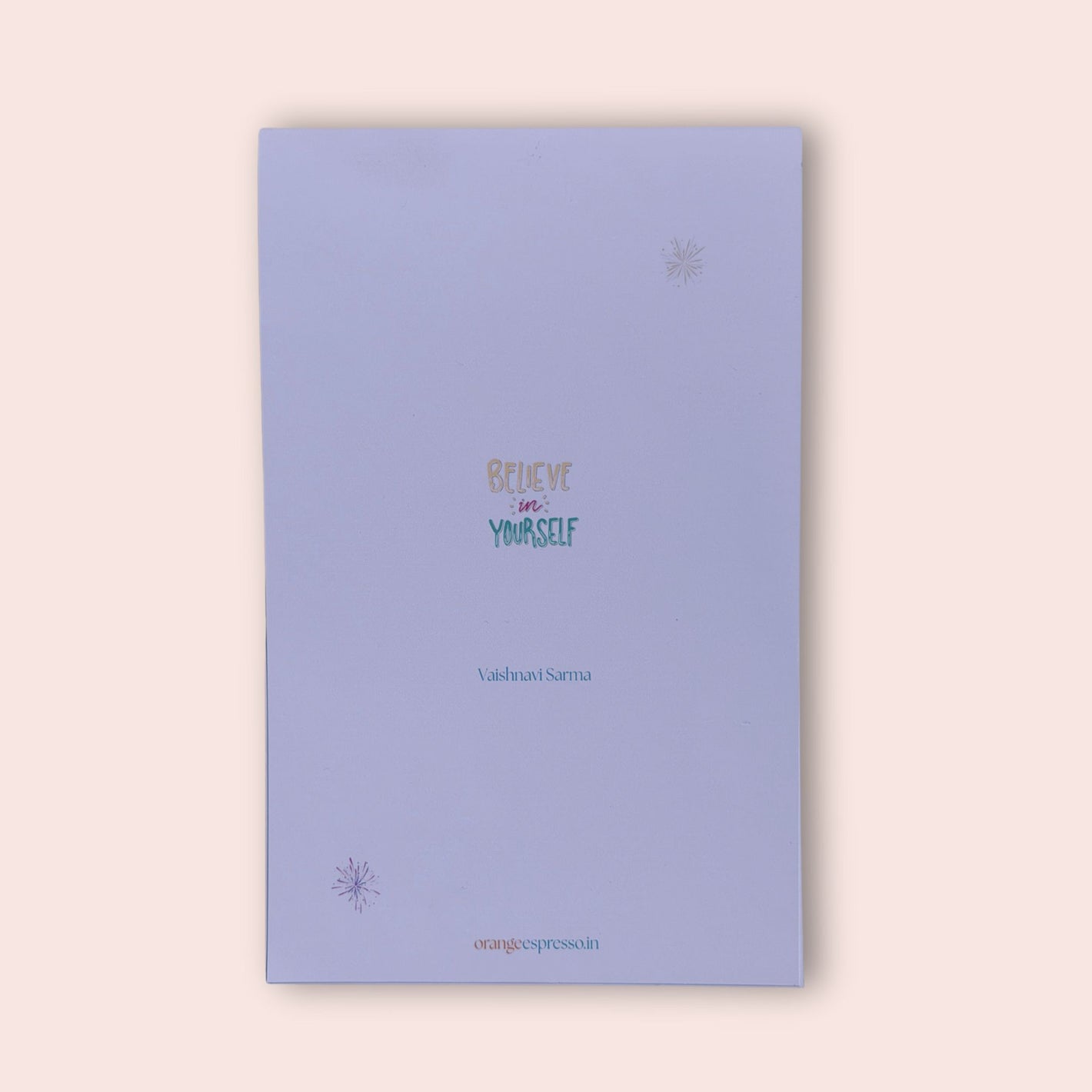 Task Organizer – Believe in Yourself (with Personalization Option)