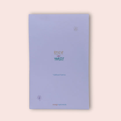 Task Organizer – Believe in Yourself (with Personalization Option)