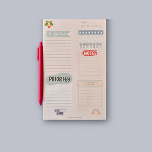 Inside pages of Task Organizer - 'you can do it!'