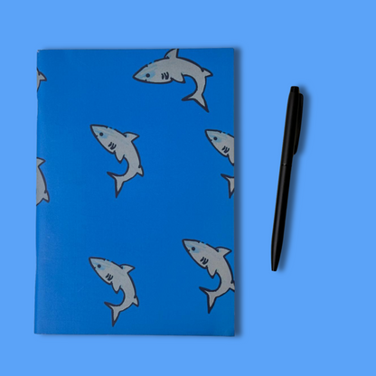 Pinned Notebook - 'Sharks in the Water'