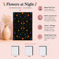 Hardbound Journal - 'Flowers at Night'