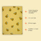 Perfect Bound Notebook - 'Honey Bees'