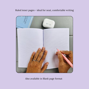 Page style options for Softbound Notebook - 'Celebrations'