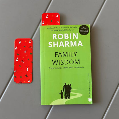 Paper Bookmark - 'Happy Holidays'