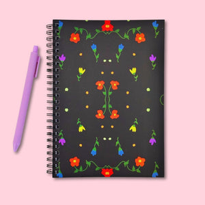Spiral Notebook - 'Flowers at Night'