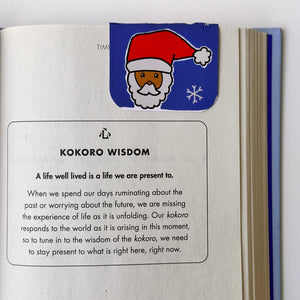 Magnetic Bookmark - 'Santa'