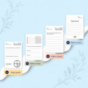 The Healing Ink - A Gentle Guided Journal for Beginners