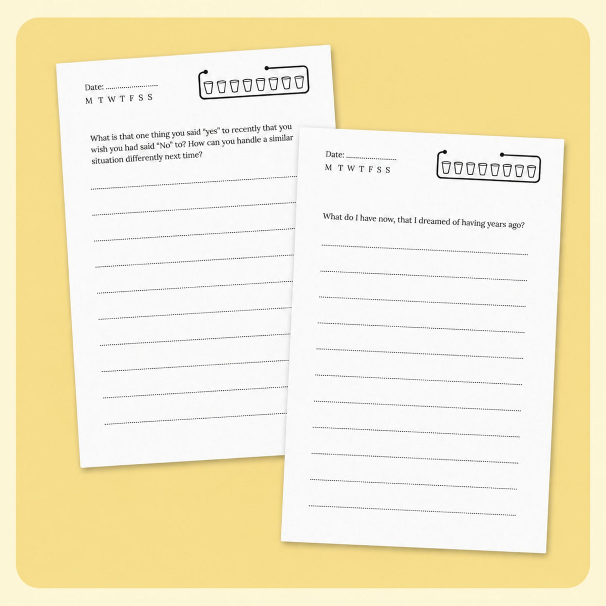 Guided journal prompts