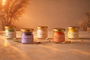 Handmade Scented Soy Candles - Lemon