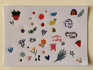 Sticker Sheet - A (Regular size)