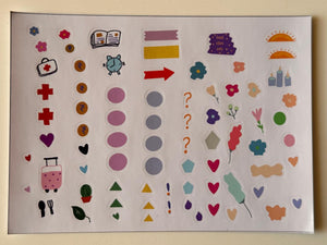 Sticker Sheet - B (Regular Size)