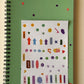 Sticker Sheet - C (Regular Size)