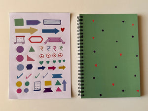 Sticker Sheet - D (Large Size)