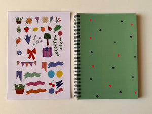 Sticker Sheet - E (Large Size)