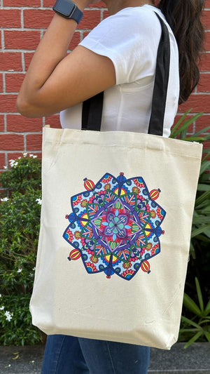 Canvas Tote Bag - 'Mandala'