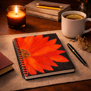 OE Atelier Spiral Notebook - 'Whispers of Fire'
