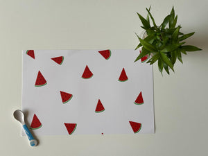 Placemats (Set of Six) - 'Watermelons'