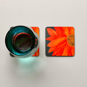 Coasters (Set of 2) - 'Whispers of Fire'