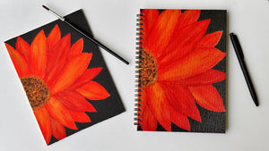 Spiral Notebook - 'Whispers of Fire'