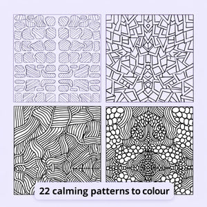 Pattern Colouring Book - Calm Rhythms