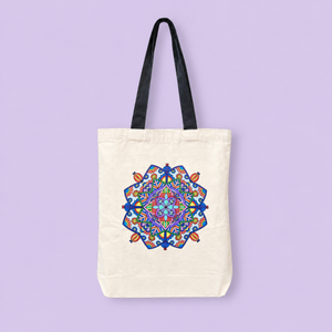 Canvas Tote Bag - 'Mandala'
