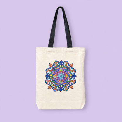 Canvas Tote Bag - 'Mandala'