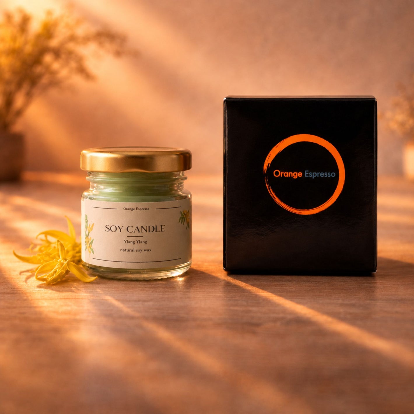 Handmade Scented Soy Candles - Ylang Ylang