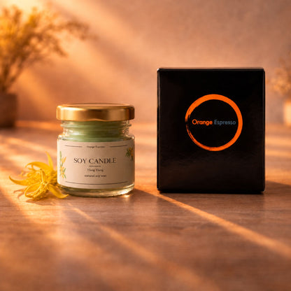 Handmade Scented Soy Candles - Ylang Ylang